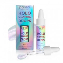 Голографические капли-блестки Parisa Holographic Drops HD-01