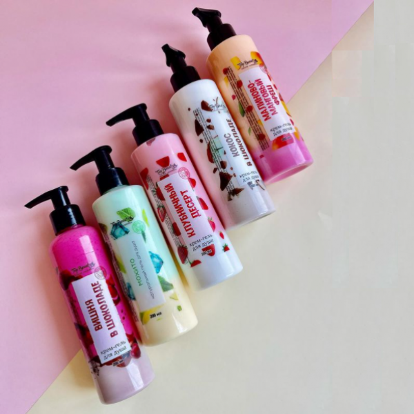 Крем-гель для душу Top Beauty 250 мл Крем-гель для душу Top Beauty 250 мл