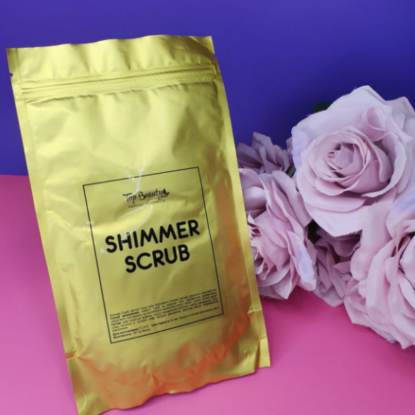 Скраб для тіла підтягаючий і антицелюлітний на основі кави Top Beauty Scrub Anti-cellulite 200 гр С шиммером Скраб для тіла підтягаючий і антицелюлітний на основі кави Top Beauty Scrub Anti-cellulite 200 гр С шиммером