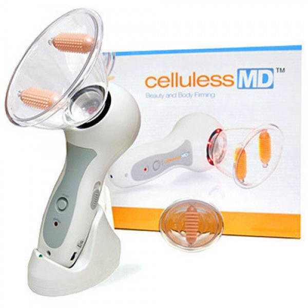 Массажер вакуумный антицеллюлитный Celluless MD 2 насадки
