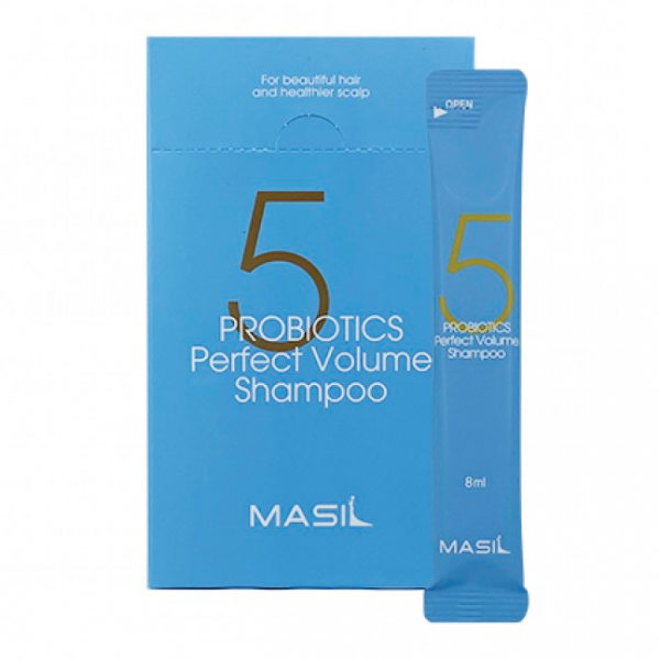 Шампунь для об'єму волосся з пробіотиками Masil 5 Probiotics Perfect Volume Shampoo Stick Pouch 8 ml