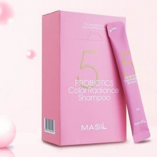 Шампунь для захисту кольору з пробіотиками Masil 5 Probiotics Color Radiance Shampoo Stick Pouch 8 ml Шампунь для захисту кольору з пробіотиками Masil 5 Probiotics Color Radiance Shampoo Stick Pouch 8 ml