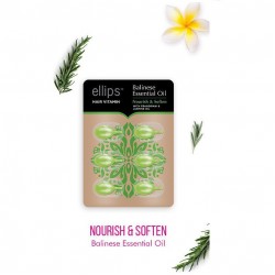 Витамины для волос Ellips Balinese Essential Oil Питание и мягкость Бали (блистер 6 шт.)