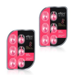 Вітаміни для волосся Ellips Pro-keratin complex Hair Repair відновлення сильно пошкодженого волосся 6 шт