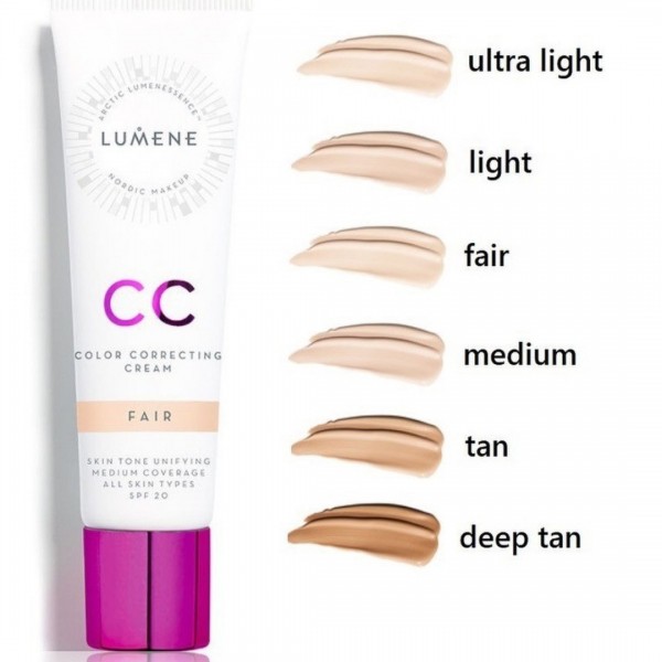 Тональний крем Lumene CC Color Correcting Cream SPF20