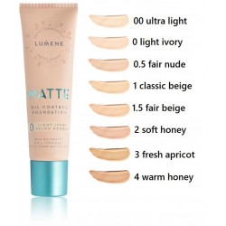 Матуючий тональний крем Lumene Matte Oil-control Foundation