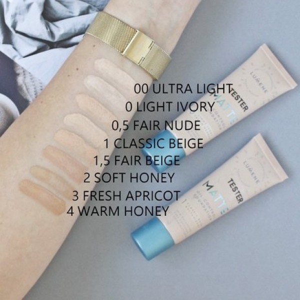 Матовий тональний крем Lumene Matte Oil-control Foundation