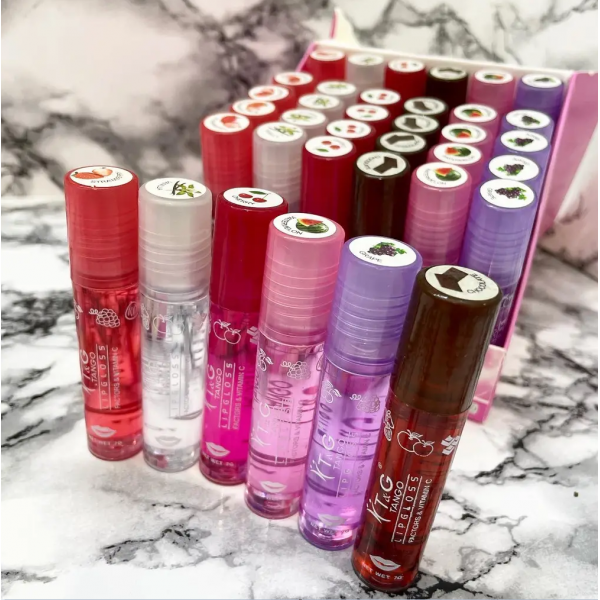 Фруктовый блеск-масло для губ Lip Gloss упаковка 36 шт. Фруктовый блеск-масло для губ Lip Gloss упаковка 36 шт.