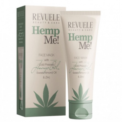 Маска для лица очищающая с коноплёй Revuele HEMP ME 80 мл