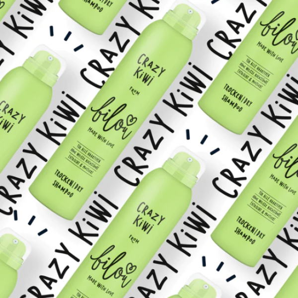 Сухий шампунь Bilou Crazy Kiwi (божевільний ківі) 200 мл Сухий шампунь Bilou Crazy Kiwi (божевільний ківі) 200 мл