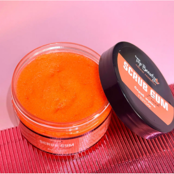 Скраб-жуйка для тіла Top Beauty 350 мл Персик