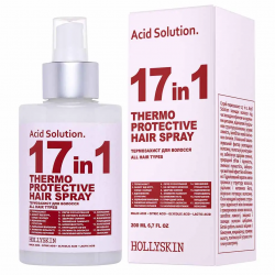 Спрей-термозахист для волосся 17 in 1 HOLLYSKIN Acid Solution