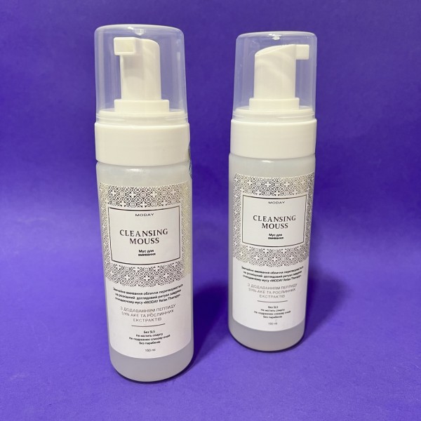 Очищаючий для обличчя MODAY Syn-ake Cleansing Mousse з додаванням пептиду Syn-ake 150 мл Очищаючий для обличчя MODAY Syn-ake Cleansing Mousse з додаванням пептиду Syn-ake 150 мл
