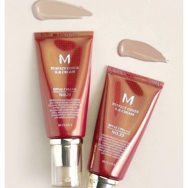 Тональний крем Missha M Perfect Cover BB Cream SPF42/PA+++ 50 мл 21 тон