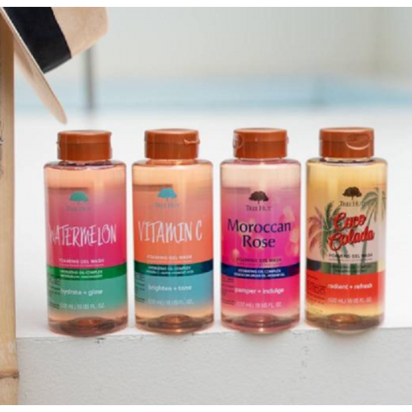 Гель для душу Tree Hut Foaming Gel Wash 532 мл Moroccan Rose