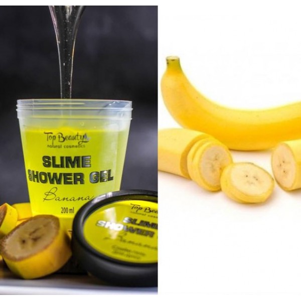 Слайм-гель для душу Top Beauty Slime Shower Gel Banana 200 г