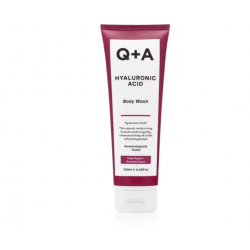 Очищуючий гель для тіла з гіалуроновою кислотою Q+A Hyaluronic Acid Body Wash 250 мл