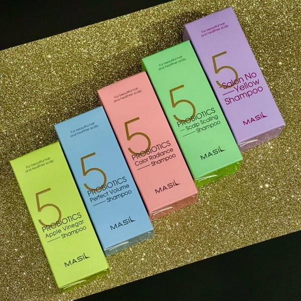 Шампунь с пробиотиками Masil 5 Probiotics 50 мл Scalp Scaling Shampoo (для глубокого очищения)