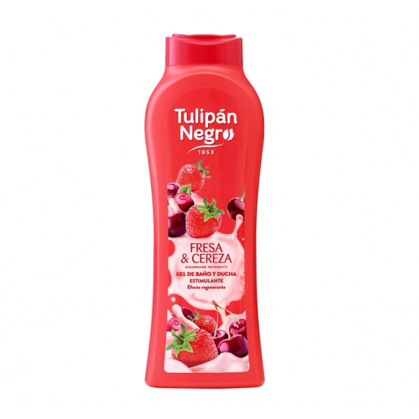 Гель для душу Tulipan Negro 650 мл Полуниця та вишня
