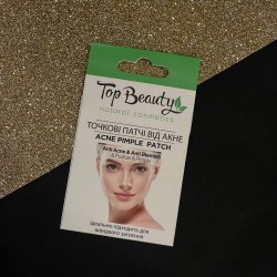 Гідроколоїдні точкові патчі для обличчя від акне Top Beauty, 10 шт