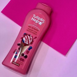 Гель для душу Tulipan Negro 650 мл Ягідний йогурт