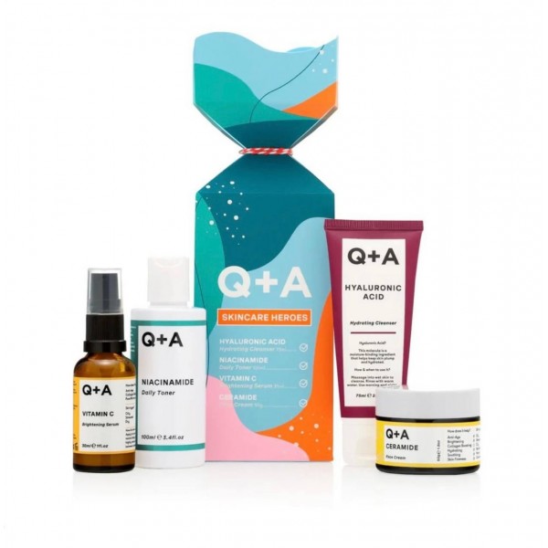 Подарунковий набір Q+A Skincare Heroes Подарунковий набір Q+A Skincare Heroes