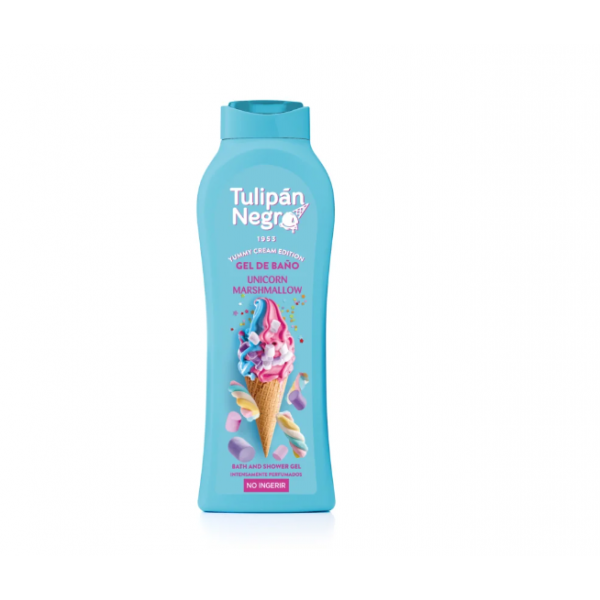 Гель для душа Tulipan Negro 650 мл Зефірний єдиноріг
