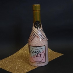 Сіль для ванни Lavato Пляшка Шампанського Bath Salt With Rose Scent 850г
