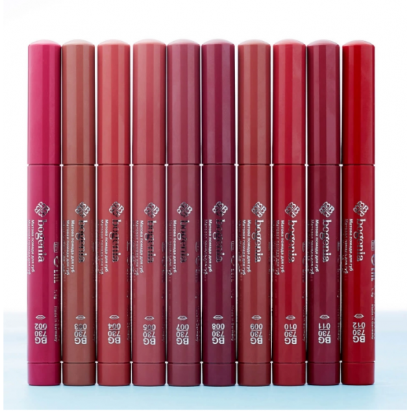 Помада-олівець Bogenia Velvet Waterproof Matte 7