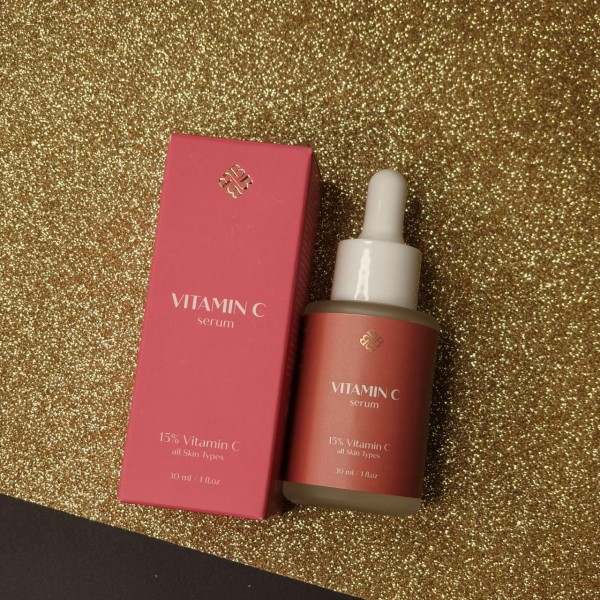 Сироватка для обличчя Bogenia 30 мл З вітамином С