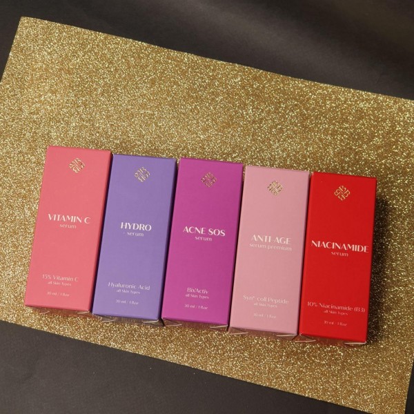 Сироватка для обличчя Bogenia 30 мл З вітамином С