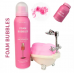Бульбашкова пінка для душу MODAY FOAM BUBBLES PINK CHAMPAGNE з ароматом рожевого шампанського 150 мл