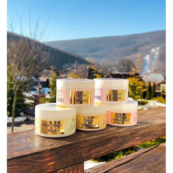 Крем-батер для тіла та рук Body Butter Cream Top Beauty 250 мл Cherry & Almond