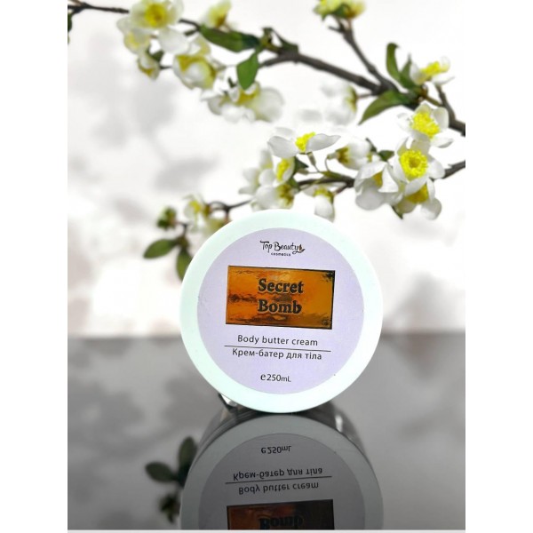 Крем-батер для тіла та рук Body Butter Cream Top Beauty 250 мл Secret bomb