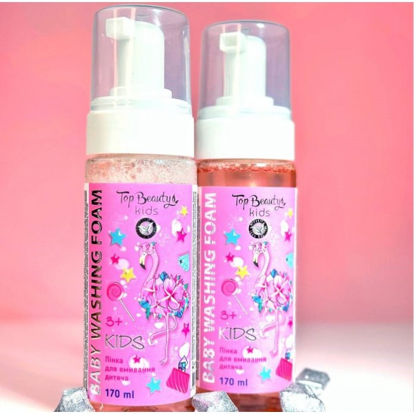 Дитяча пінка для вмивання Top Beauty Baby Washing Foam 170 мл Дитяча пінка для вмивання Top Beauty Baby Washing Foam 170 мл