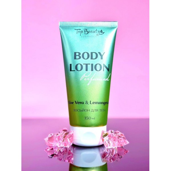 Парфумований лосьйон для тіла Top Beauty Body Lotion Perfumed 150 мл Алое Вера -Лемонграсс Парфумований лосьйон для тіла Top Beauty Body Lotion Perfumed 150 мл Алое Вера -Лемонграсс