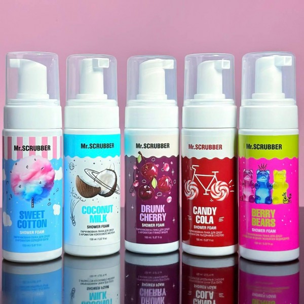 Парфумована пінка для душу Mr.SCRUBBER 150 мл Vanila Donut