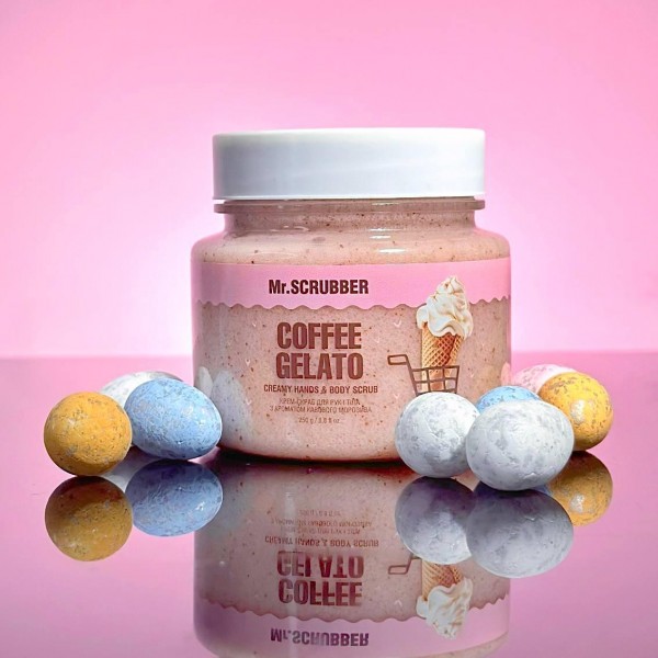 Крем-скраб для рук та тіла Mr.SCRUBBER 250 г Coffee Gelato Крем-скраб для рук та тіла Mr.SCRUBBER 250 г Coffee Gelato