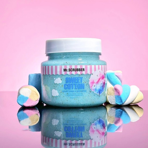 Крем-скраб для рук та тіла Mr.SCRUBBER 250 г Sweet cotton Крем-скраб для рук та тіла Mr.SCRUBBER 250 г Sweet cotton