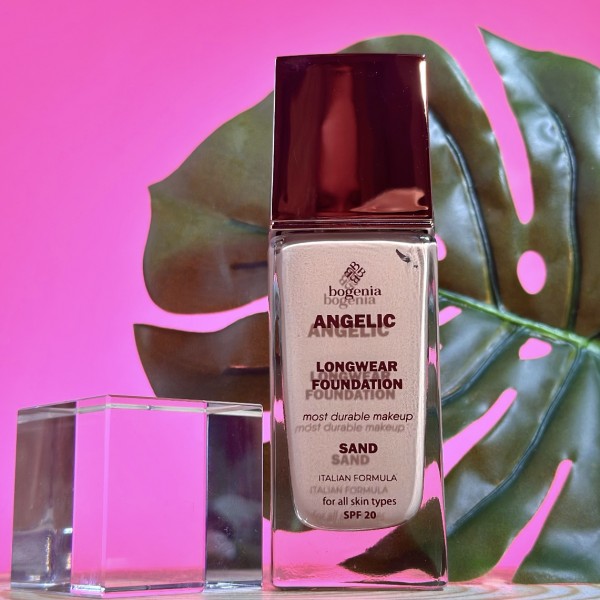 Стійка тональна база для обличчя Bogenia Angelic Longwear Foundation 30 мл BG605 004 Sand