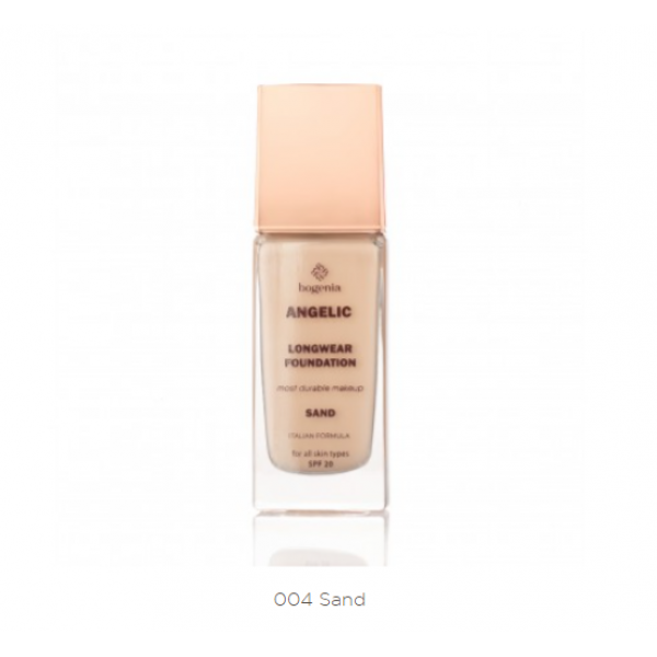 Стійка тональна база для обличчя Bogenia Angelic Longwear Foundation 30 мл BG605 004 Sand