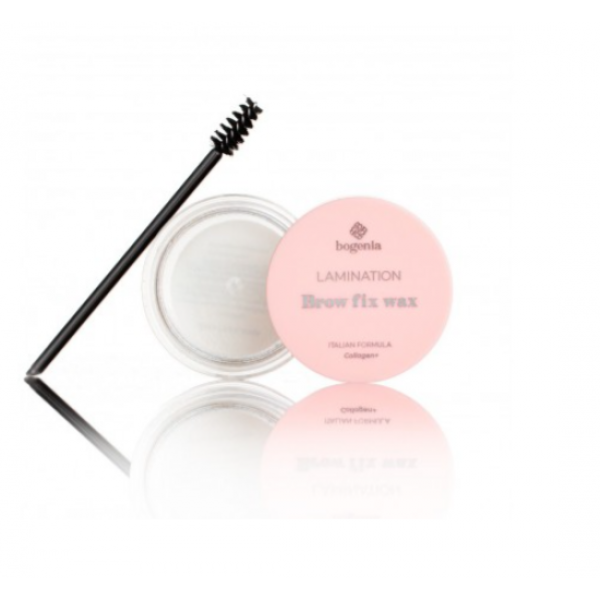 Віск для брів Bogenia з колагеном і ефектом ламінування Brow Fix Wax 10 г Віск для брів Bogenia з колагеном і ефектом ламінування Brow Fix Wax 10 г
