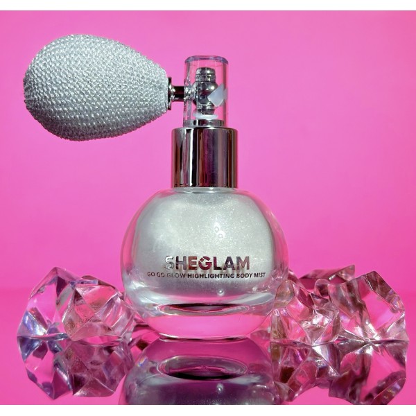 Хайлайтер для обличчя і тіла у спреї Sheglam Go Go Glow Highlighting Body Mist 10 г Frosted Opal