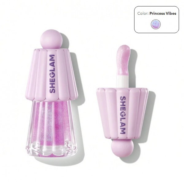 Масло для губ с шимером Sheglam Jelly Wow Hydrating Lip Oil Princess Vibes Масло для губ с шимером Sheglam Jelly Wow Hydrating Lip Oil Princess Vibes