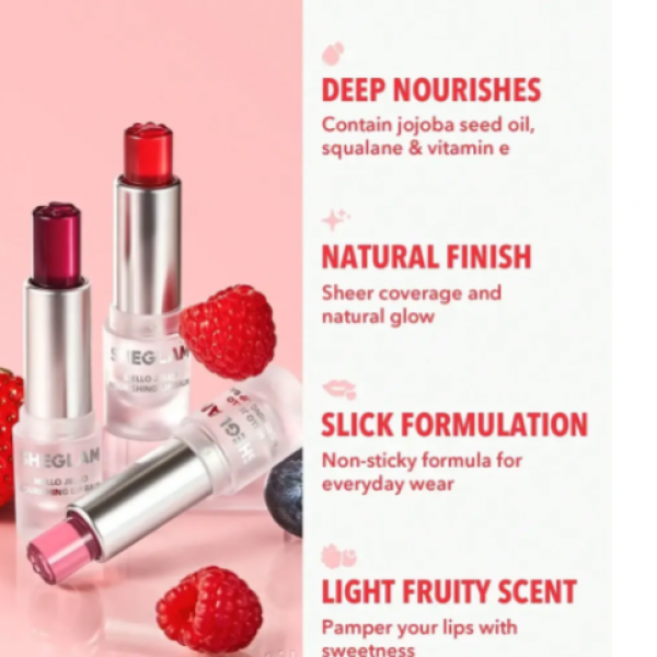 Поживний бальзам для губ Sheglam Mello Jello Nourishing Lip Balm