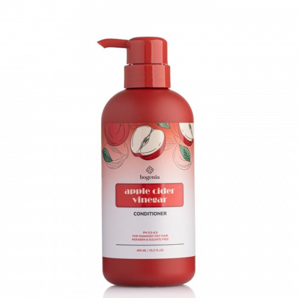 Кондиционер для волос Bogenia Apple Cider Vinegar Conditioner 450 мл Кондиционер для волос Bogenia Apple Cider Vinegar Conditioner 450 мл
