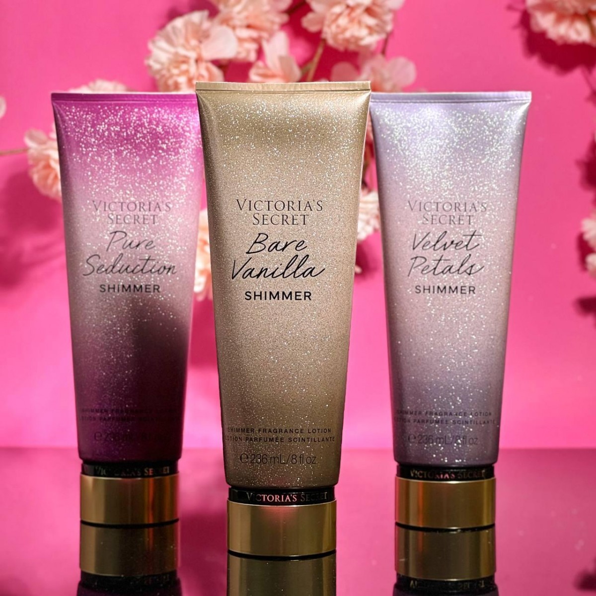 Парфюмированный лосьон для тела Victoria’s Secret с шиммером 236 мл