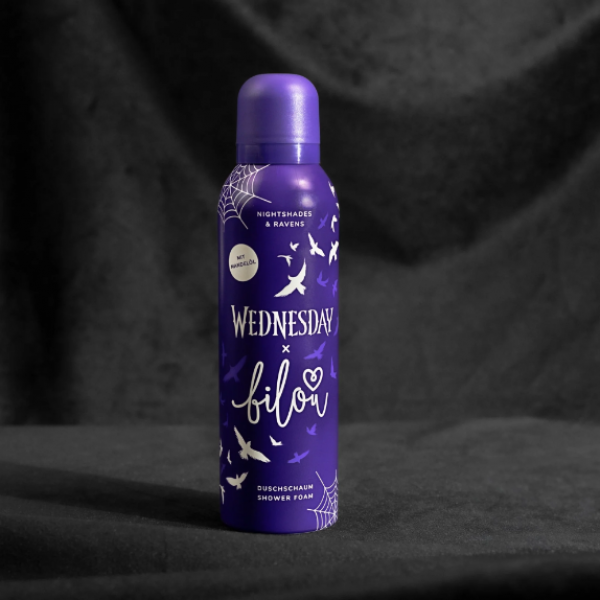 Пінка для душу Bilou x Wednesday Nightshades & Ravens 200 мл