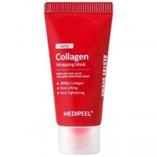 Маска-плівка для обличчя з колагеном Medi-Peel Red Lacto Collagen Wrapping Mask 15 мл Маска-плівка для обличчя з колагеном Medi-Peel Red Lacto Collagen Wrapping Mask 15 мл