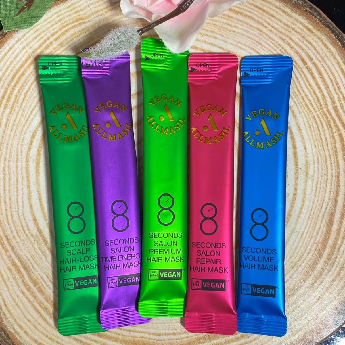 Маска для волосся 8 секунд Vegan All Masil Hair Mask 8 seconds 8